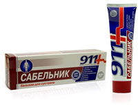 911 Сабельник гель-бальзам для суставов 100 мл.