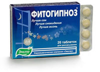 Фитогипноз табл. №20 по 0,52 г. блистер