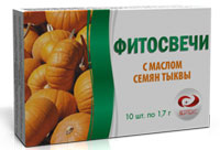 Фитосвечи с маслом семян тыквы №10