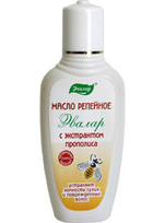Репейное масло с прополисом 100 мл.